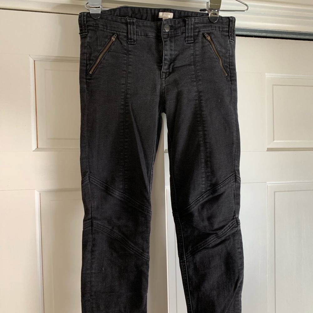 Jcrew Skinny Black Denim pants